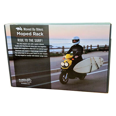 Moved By Bikes Surfboard Carrier Rack for Moped / Scooter Black - 25 ...