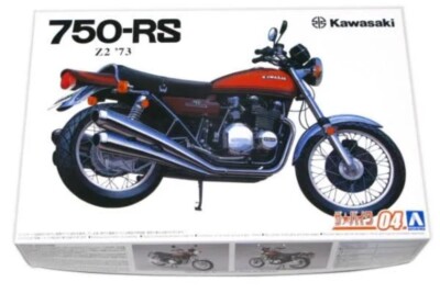 Aoshima 1:12 The Bike Series No.4 Kawasaki Z2 750RS 1973 Plastic
