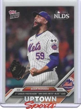Sean Manaea - 2024 MLB Topps NOW® Card 814 -1st Post Season Win -