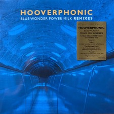 Image of Hooverphonic Blue Wonder Power Milk Remixes 12" Vinyl Maxi, Ltd, Num, Sol 2021