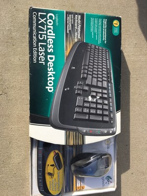 Logitech Cordless Desktop LX715 Laser Communication Edition Speakerphone Headset