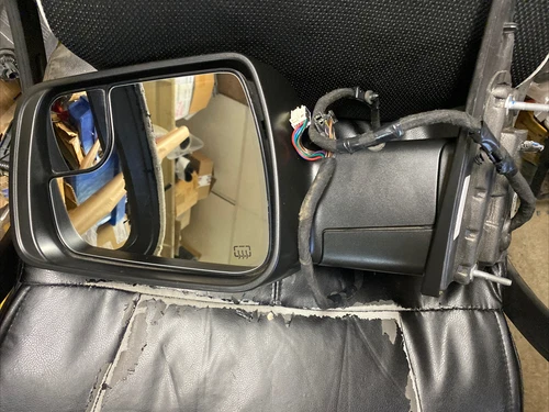 19-21 Dodge Ram 1500,LH Driver Side View Mirror Pwr,Htd,TS,BS PL,Part#68276505AD