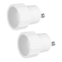 2X Lampensockel Adapter GU10 Auf E14 Fassung Sockel Stecker GlüHbirne Lampe Led