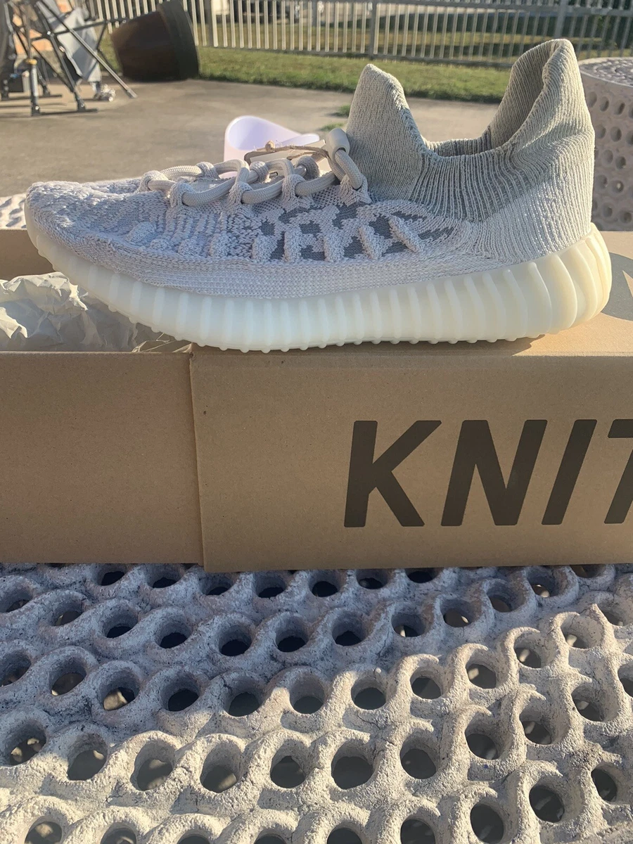 New Adidas Yeezy 350 V2 Boost CMPCT Slate Bone H06519 Men s 7.5