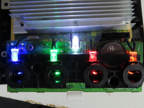GameCube LED Controller Port Mod and Battery Holder - Picture 2 of 7