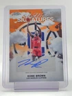 KOBE BROWN 2025-26 TOPPS CHROME SKY-WRITE SIGNATURES ORANGE AUTO /25 Q6992