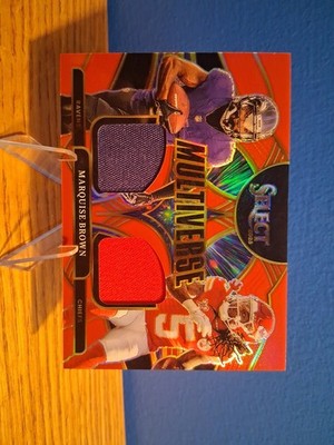 2025 Select Marquiose Brown Red 2 Patch Purple Patch Multiverse Insert