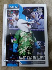 Billy The Marlin Miami Marlins 2026 Topps Celebration Mascot