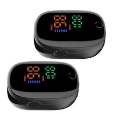 2X Digital Finger Pulse Oximeter Finger Clip LED SpO2 Heart Rate Monitor NEW
