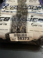 Ice Yarns 8 Skeins Sale Luxury-premium Maroon Grey New 38373