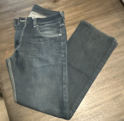 Levi's Men's Blue Straight Leg Regular Fit Jeans Size 34