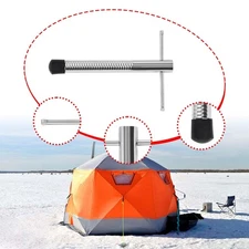 Ice Shelter Anchor Winter Fishing Accessories Heavy Duty Sturdy Ground Nail
