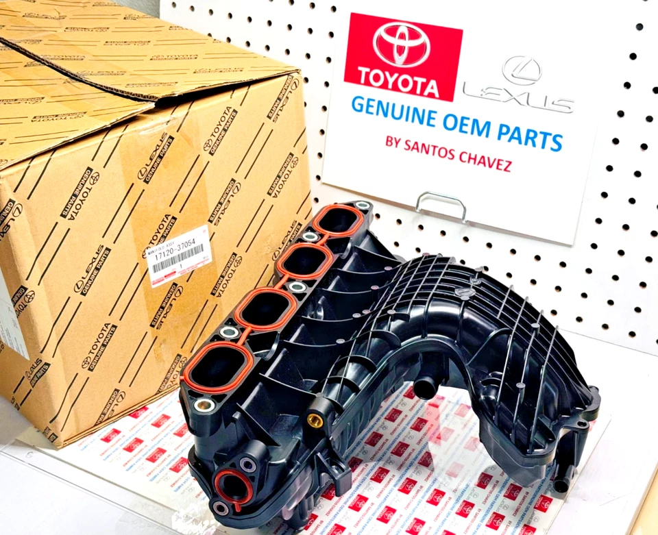 2010-17 丰田普锐斯发动机进气歧管正品原始设备制造商零件 17120-37054 — 第 2/4 张图片