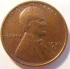 1920 S Lincoln Cent,  VF/EF for a lower mintage coin (20SVF1)
