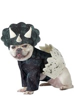 Dino Pup Triceratops Dinosaur Funny Pet Dog Costume