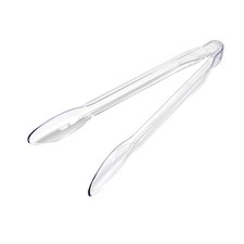 3 przezroczyste 12" plastikowe szczypce do serwowania Jednorazowa zastawa stołowa Impreza Wydarzenia Materiały