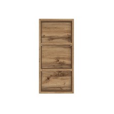 Hängeregal Badezimmer Wotaneiche 3 Fächer Wandregal Badregal Badschrank Stauraum