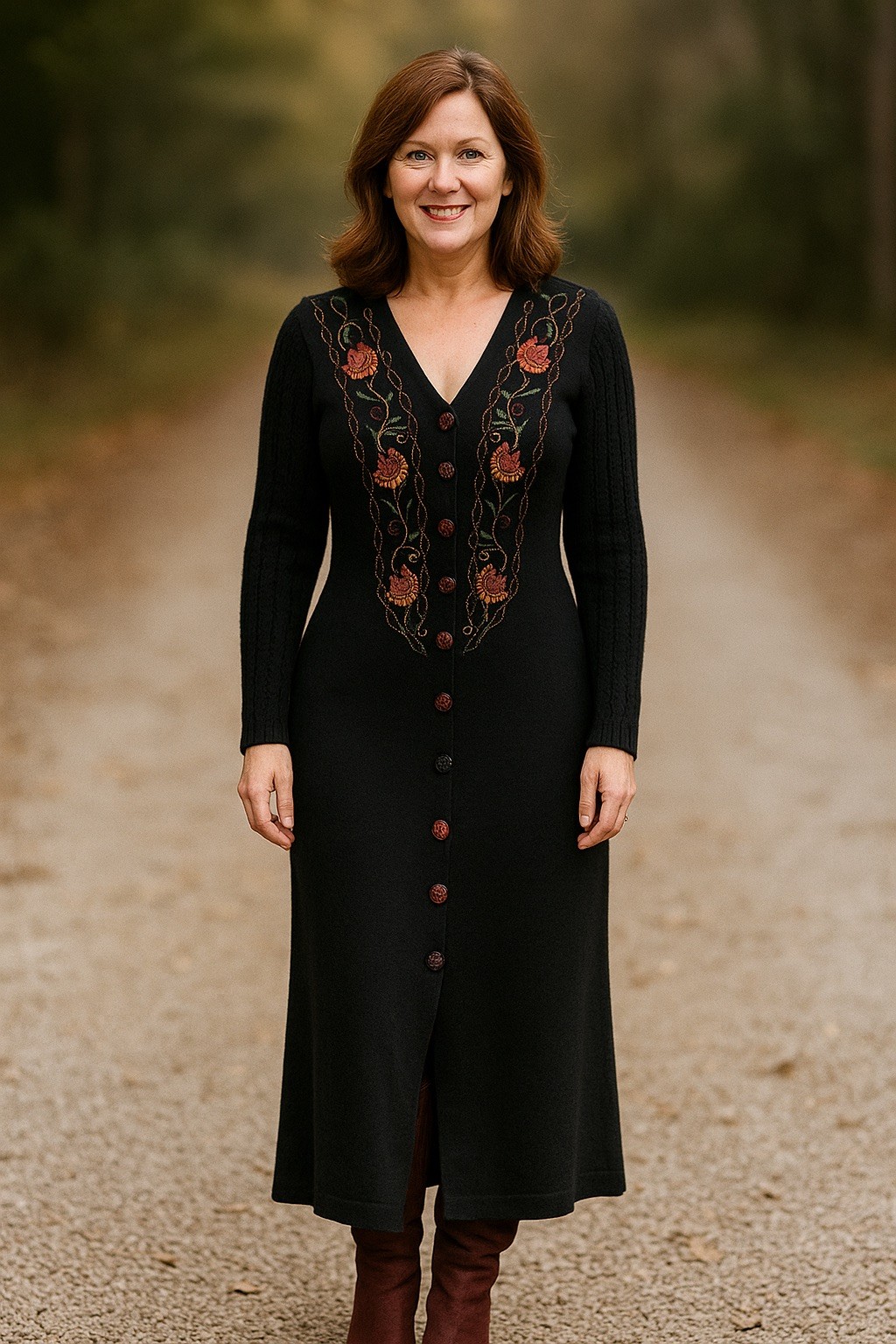 Carole Little Women's Vintage Maxi Dress Size Large 12/14,