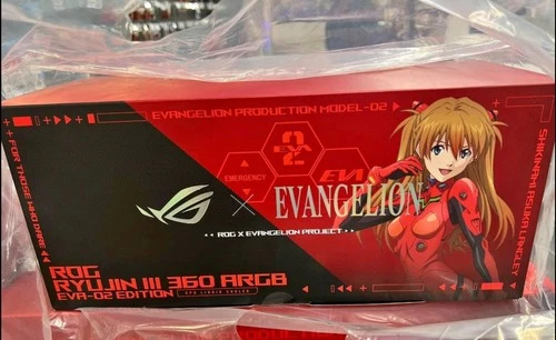 ASUS ROG Ryujin III 360 ARGB EVA-02 All-In-One Liquid CPU Cooler Evangelion EVA