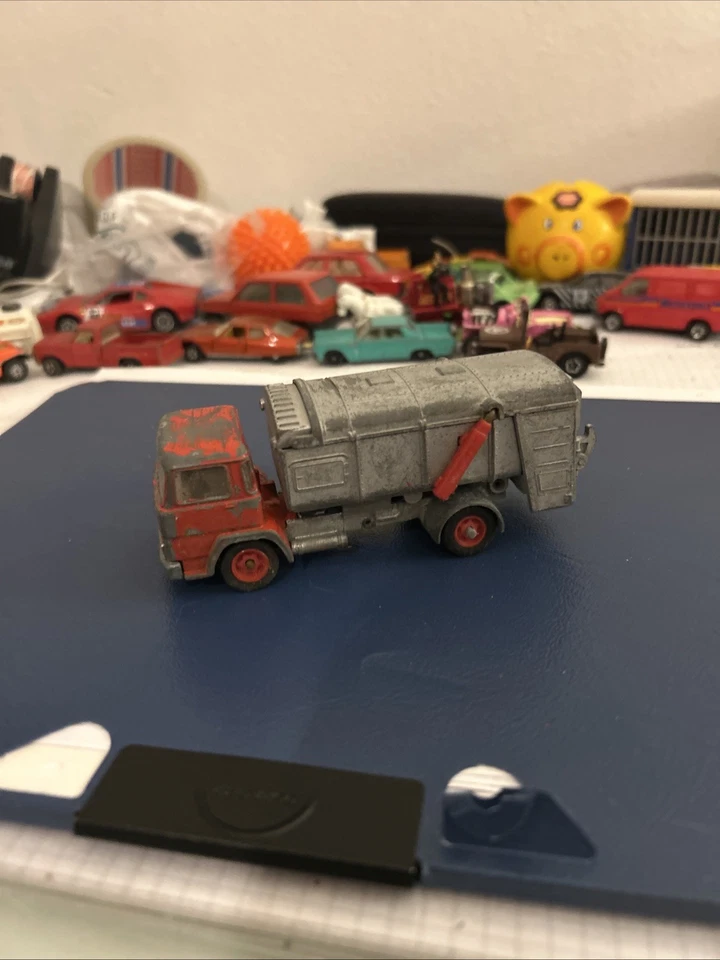 alter Siku V274 Magirus Müllwagen Modellauto made in Germany 70er Jahre - Bild 2 von 4