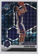 2020-21 Panini Mosaic All-Time Greats Genesis Prizm Steve Nash #286 HOF 3d3