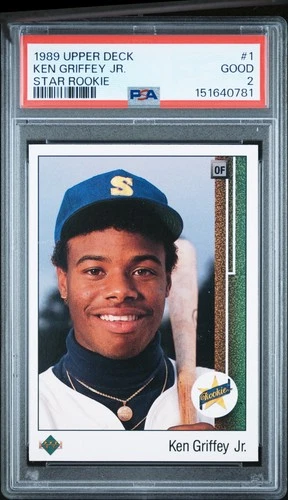 Star Ken Griffey Jr 1989 Star Ken Griffey Jr #1 Rookie