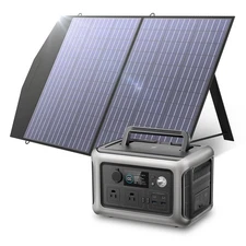 ALLPOWERS 600W R600 Portable Power Station  Lifepo4 battery & 100W Solar Panel