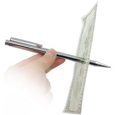 Deluxe Pen Through Dollar Magic Tricks Bill Penetration Illusions Gimmicks Magic