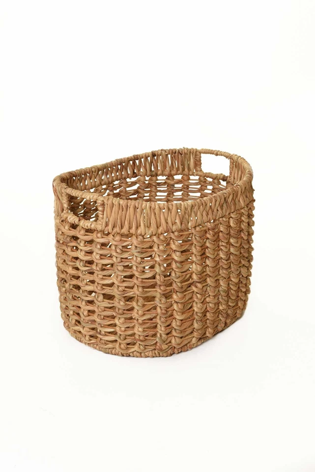 Dekokorb WODA Wasserhyazinthe 48x38x36 cm Natur Oval - Bild 4 von 4