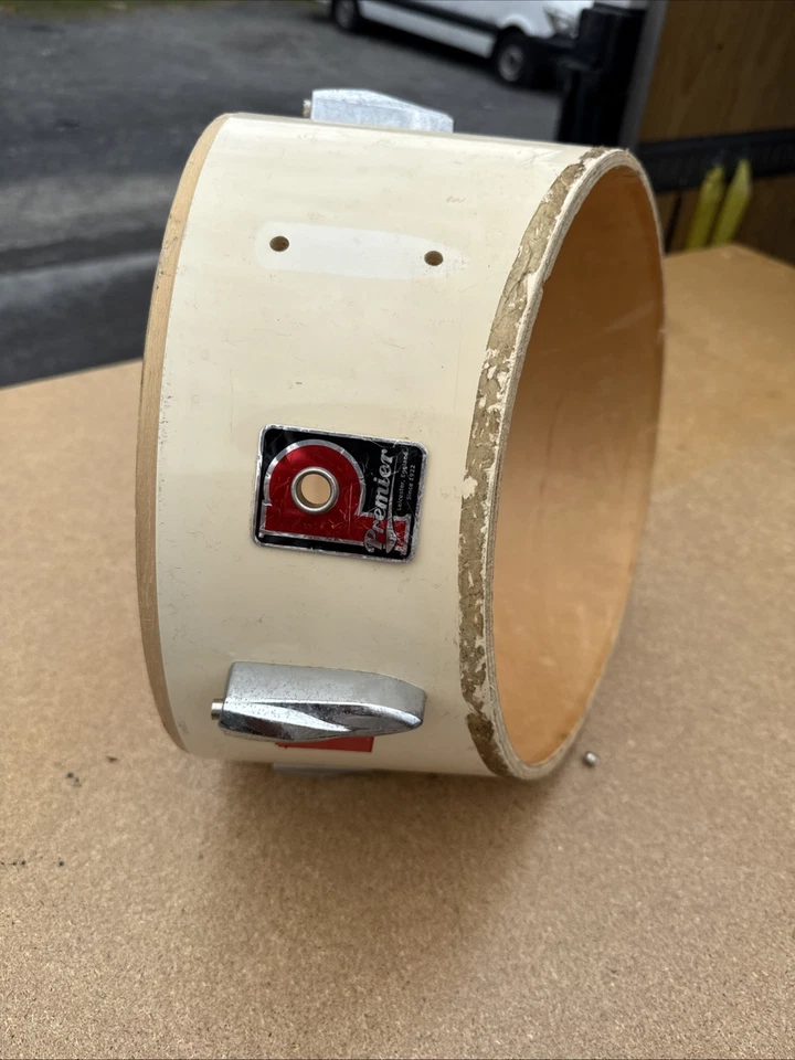 "De colección Premier Marching Tom Crema 10"" Shell solo hecho en Inglaterra" Foto 2 de 4