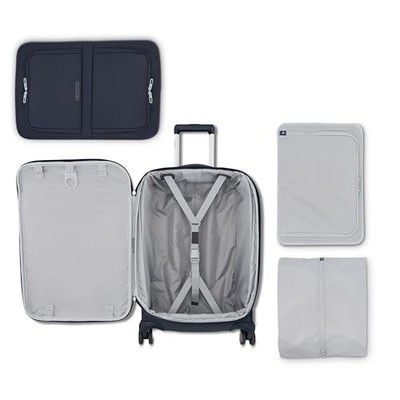 MIDNIGHT BLUE - SAMSONITE ELEVATION PLUS CARRY-ON LUGGAGE