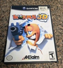 Worms 3D Nintendo GameCube Tested And Working