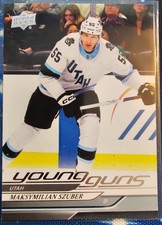2024-25 UD Series 2 #456 Young Guns Maksymilian Szuber Mammoth Rookie Card