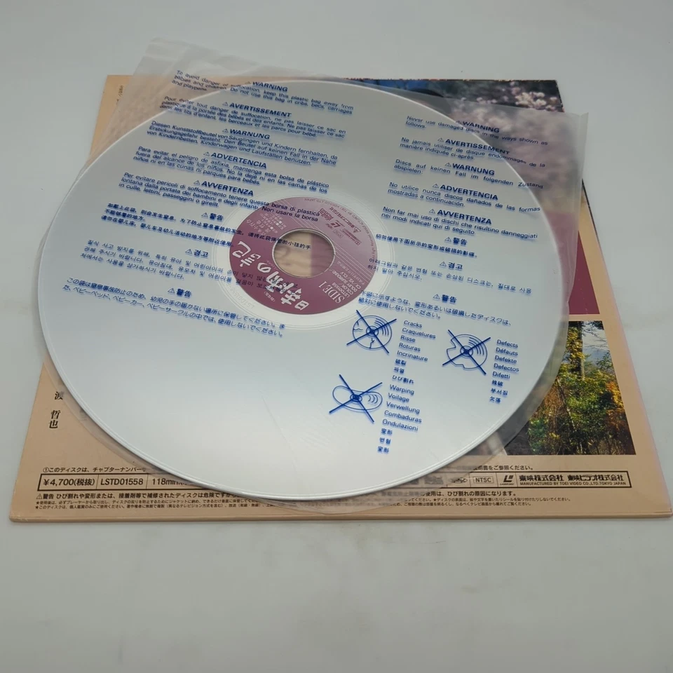 Diary Of Early Winter Shower (1998) Laserdisc LSTD01558 JAPAN import - Image 3 of 3