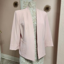EUC Pink Black Label Evan Picone Blazer Jacket 10