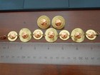 VTG Chenet d’Haiti “Disc” Bracelet + MATCHING Earrings Acceptable USED Condition — photo 1