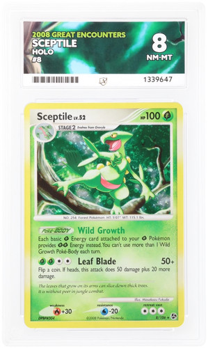 Sceptile graded ACE 8 for sale on eBay