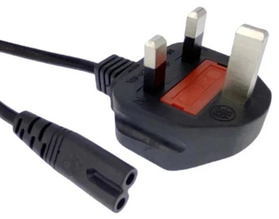 Figur 8 Netz Stromkabel IEC C7 Kabel PS5 PS4 PS3 XBOX ONE SLIM