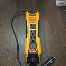 RoadPro PowerDrive PD150 150W Power Inverter with 3 AC and 2 USB Ports