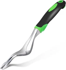 Kynup Garden Tools, Pitchforks, Garden Tools, Weeder Aluminum with Soft Rubberiz