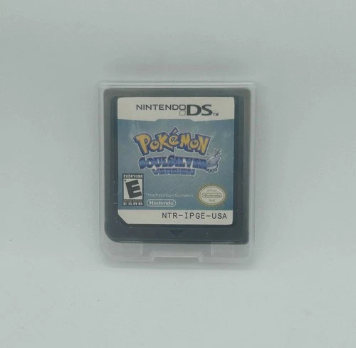 NDS Pokemon Soulsilver Game Cartridge (2010) for Nintendo DS/2DS/3DS/DSi Mint