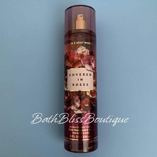 New Bath  Body Works Cover In Roses Fragrance Mist Body Spray Splash 8Oz