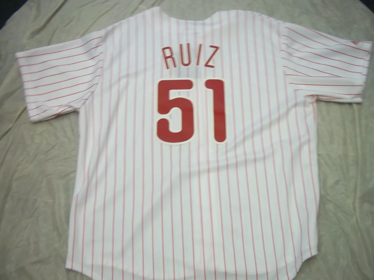 Philadelphia Phillies Hoodie Youth Medium Pullover Carlos Ruiz #51