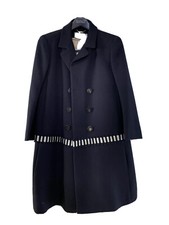 Chloe Navy Blue Trench Coat