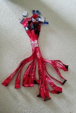 10 NBA Breakaway Lanyard Keychain RED Official licensed Chicago Bulls LOT holder