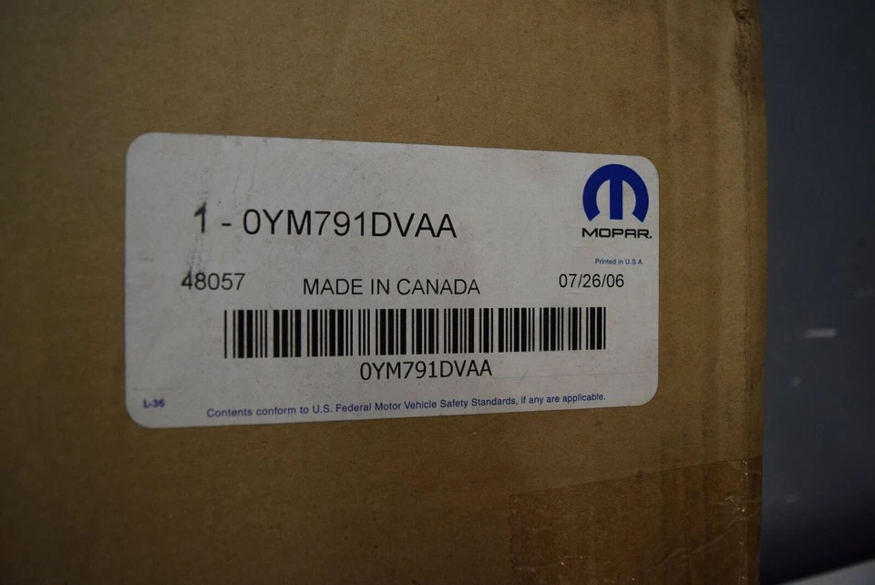 2004-2005 Chrysler Pacifica YM791DVAA Seat Back Panel 0YM791DVAA - B8 - Image 3 of 3