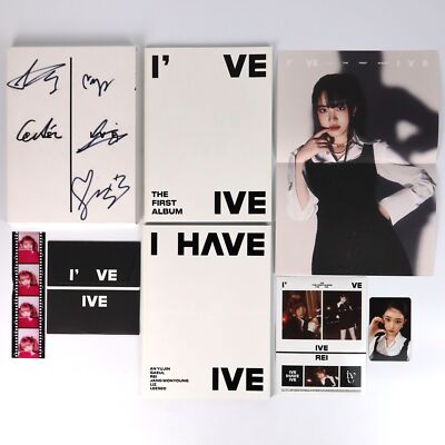 IVE - I've Ive [Ver. 1] 5 Members Signed Autographed Album CD
