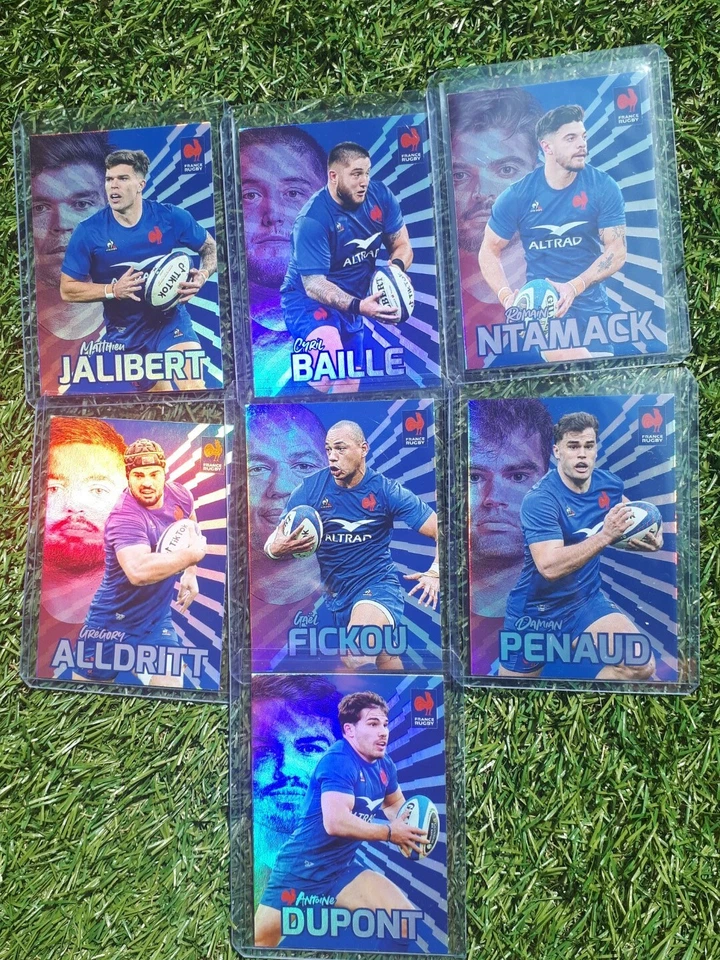 Lot Carte Panini Rugby Equipe De France Rookie Edition Limitée Equipe De France - Photo 4/4