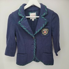 Womens Juniors Heritage Uniform Style Jacket Size S
