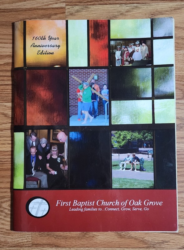 160th Anniversary Of First Baptist Church Of Oak Grove, MO Church Directory 2014